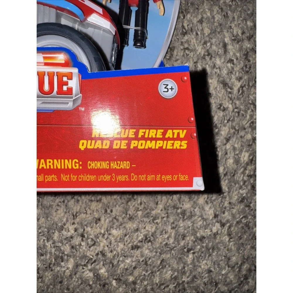 Paw Patrol Spin Master Nickelodeon Rescue Fire ATV New In Box with Ryder Figure